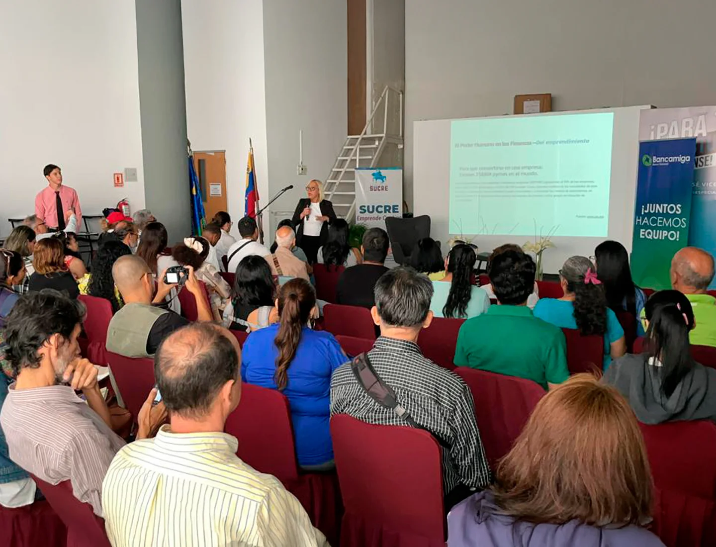 Bancamiga continúa fortaleciendo el ecosistema emprendedor con foro en el estado Miranda
